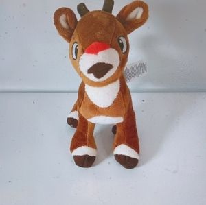 Little Rudolph  the red nose Reindeer.  Plush
